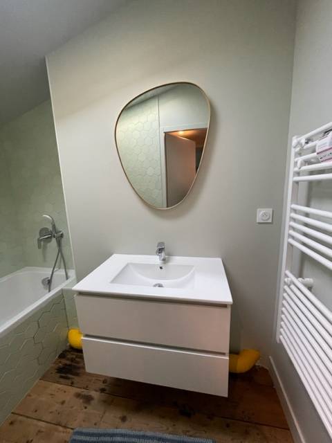 Rénovation complète en plomberie d'un appartement en duplex sur bordeaux